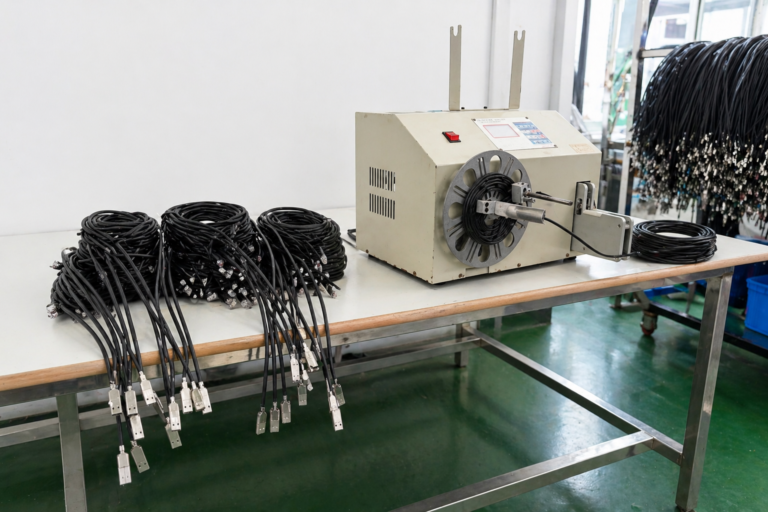 Automatic wrap machine for coil packaging