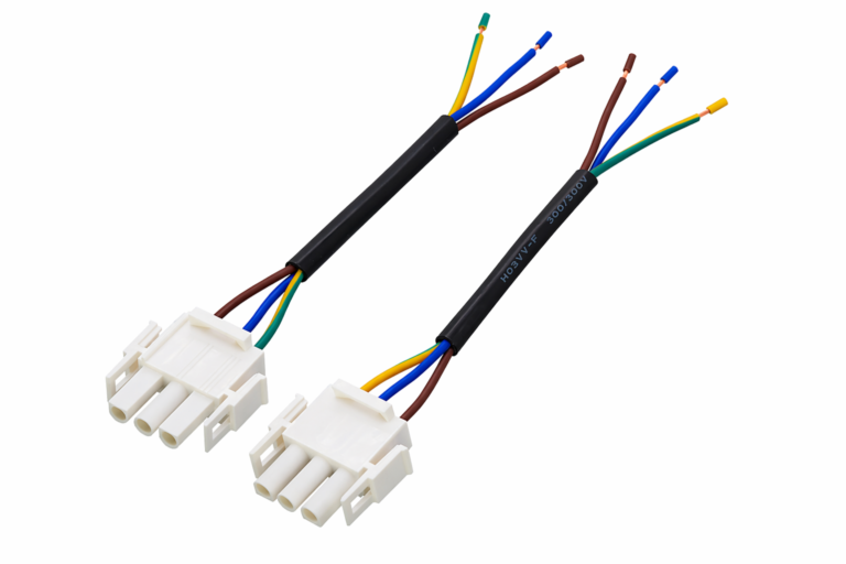 Custom Servo & Inverter Power Cable Assembly (Molex 36643-0003 / Equivalent)