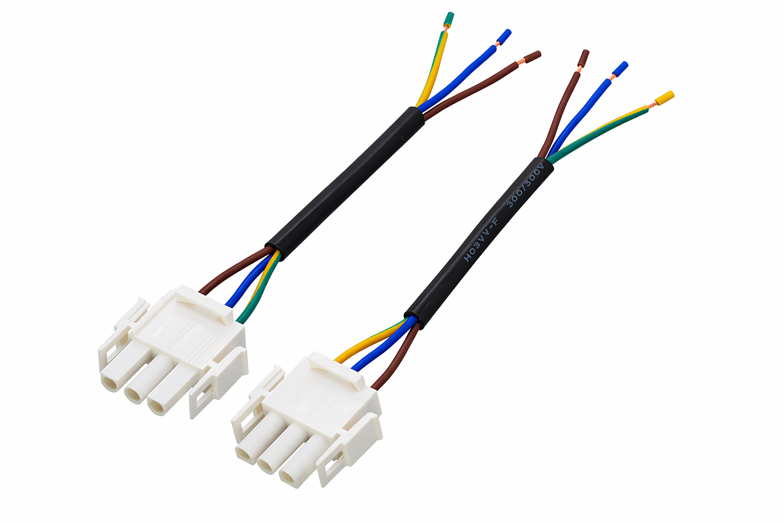 Custom Servo & Inverter Power Cable Assembly (Molex 36643-0003 / Equivalent)