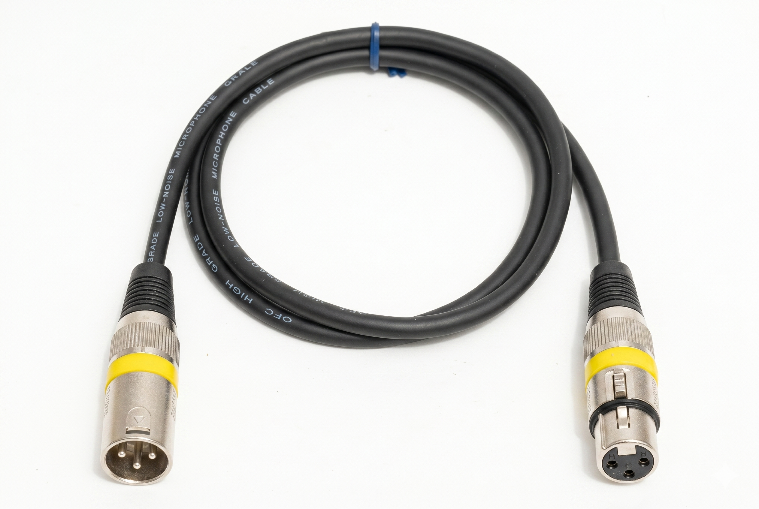 XLR 3 Pin Male to Female Audio Cable Neutrik Plug Equivalent