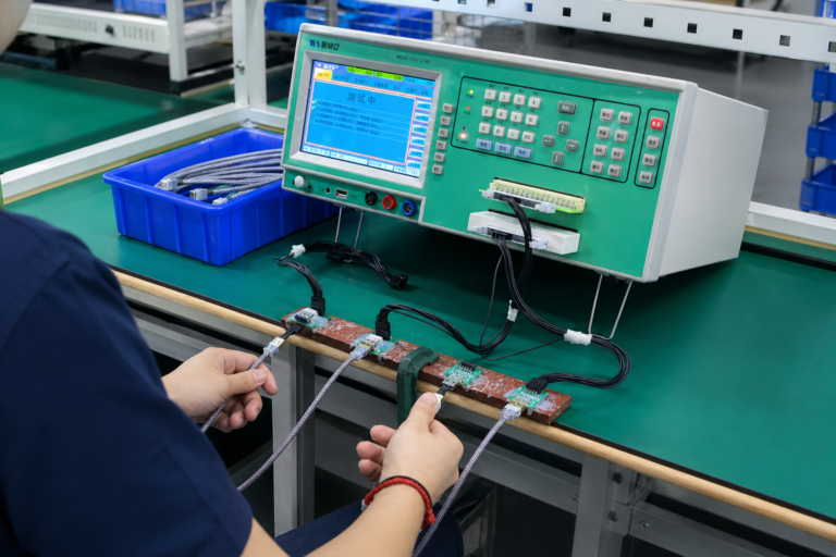 Pre-finished circuit test before overmold