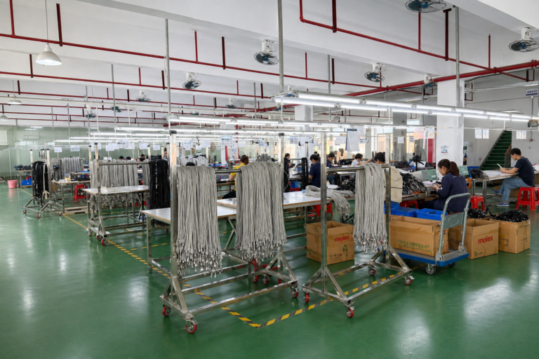 factory cable assembly workshop