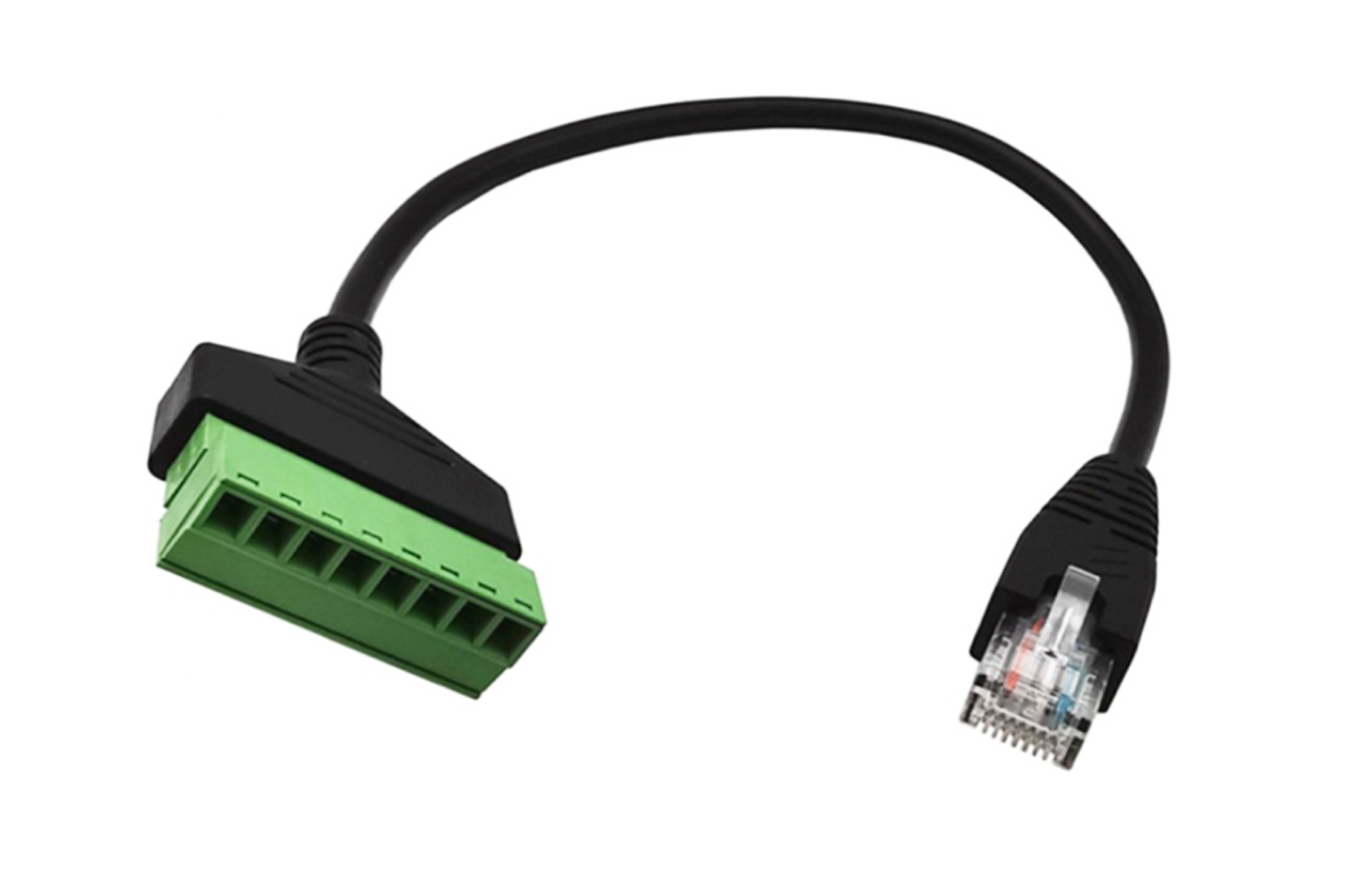 Overmold RJ45 to Phoenix MC 1.5 Series Terminal Block Cable - Image 3