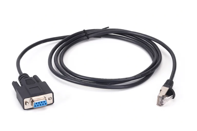 DB9 Female to RJ45 8P8C Shielded Serial Console Cable
