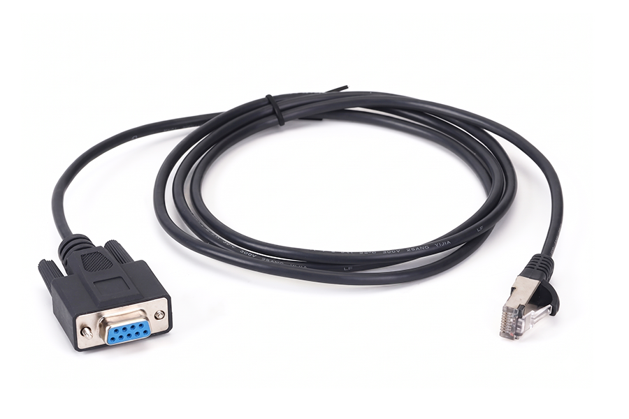 DB9 Female to RJ45 8P8C Shielded Serial Console Cable