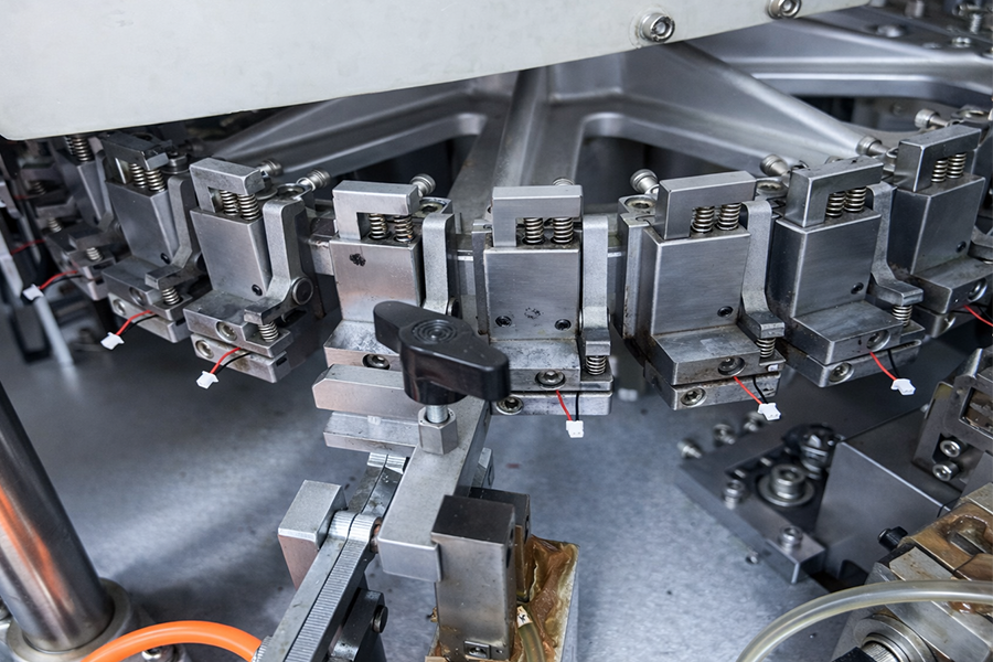 automatic cut strip crimping terminal housing wires